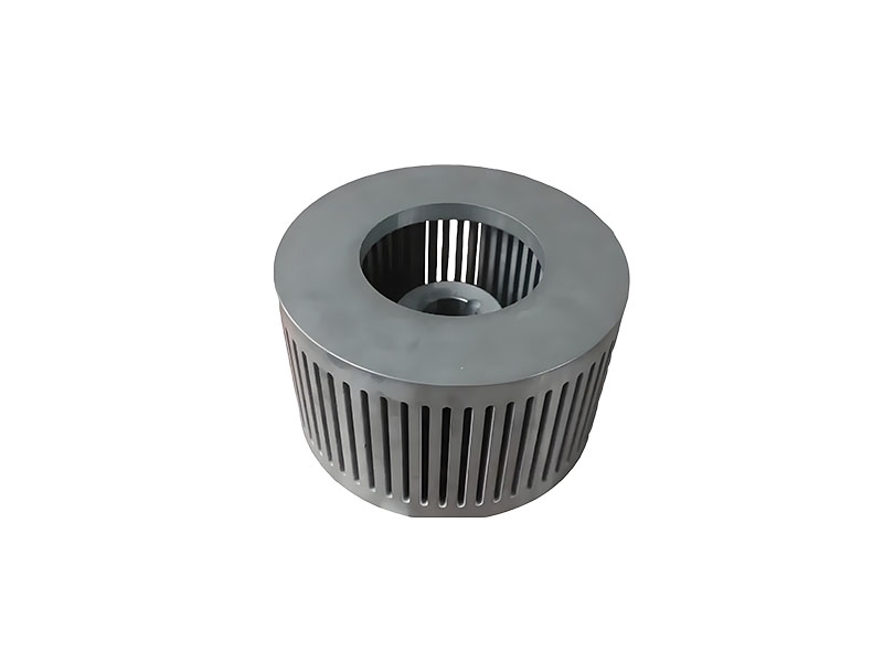 Silicon nitride grading wheel