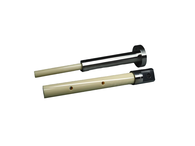 Alumina ceramic plunger rod