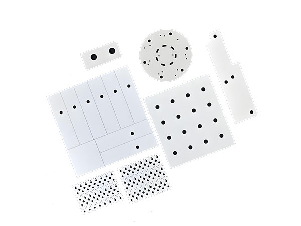 Porous alumina ceramic thin sheets