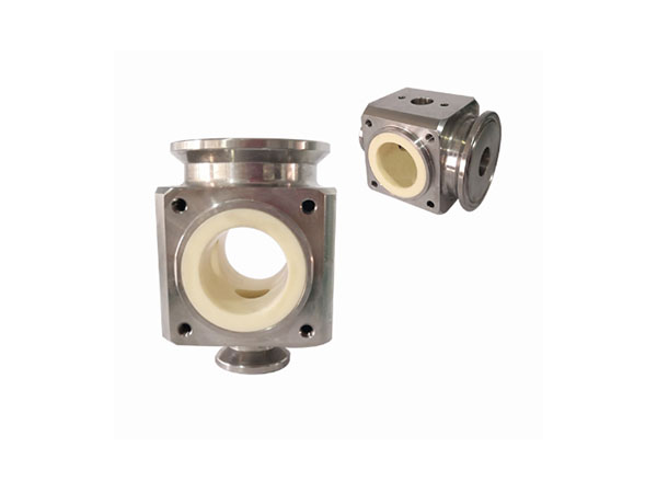 Alumina ceramic pumps and valves