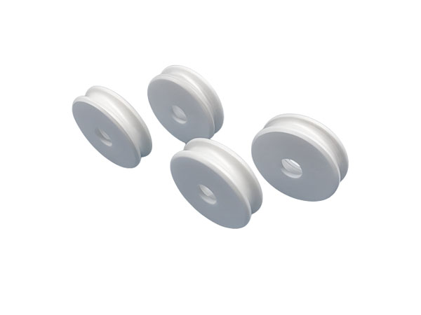 Porous zirconia ceramic wire wheel