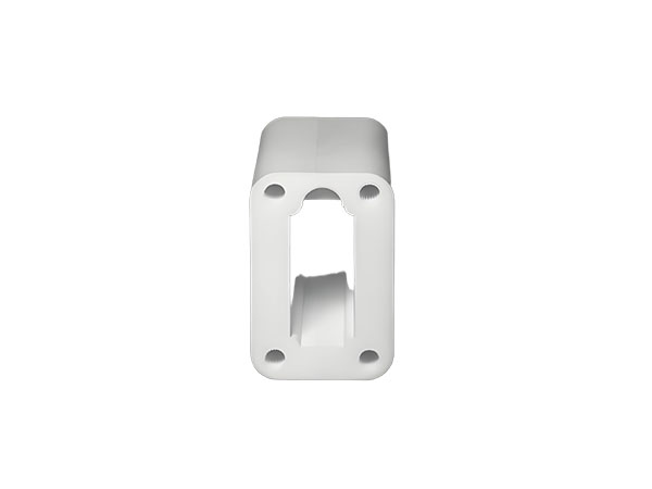 Small-hole threaded square zirconia ceramic