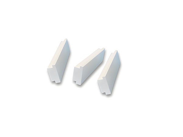 Zirconia guide rails