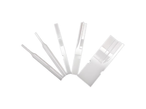 Optical curve grinding of irregularly shaped ceramic punches